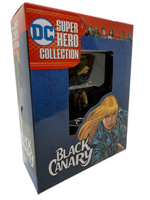 Eaglemoss DC Super Hero Collection Black Canary Figurine with Magazine