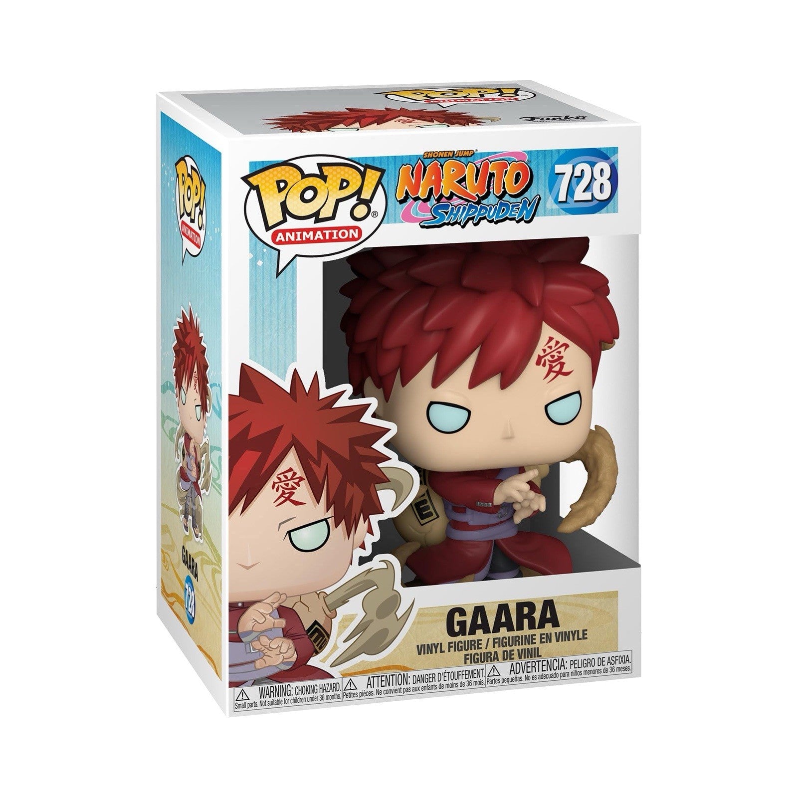 Funko Pop! Animation Naruto Shippuden Gaara #728 Vinyl Figure