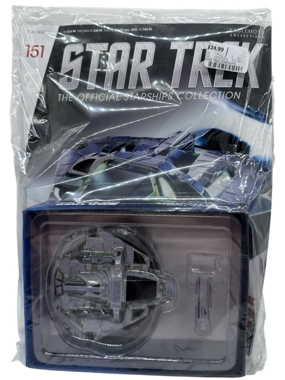 Eaglemoss Star Trek Starships #151 B’omar Patrol Ship & Magazine