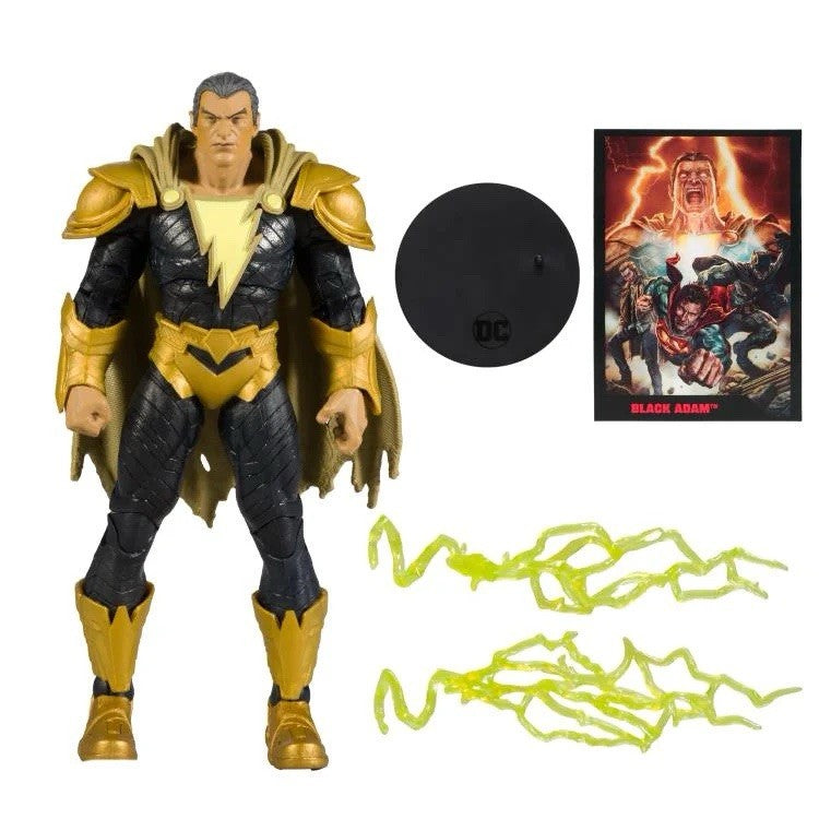 McFarlane DC Direct Page Punchers Black Adam Figure with Exclusive Comic
