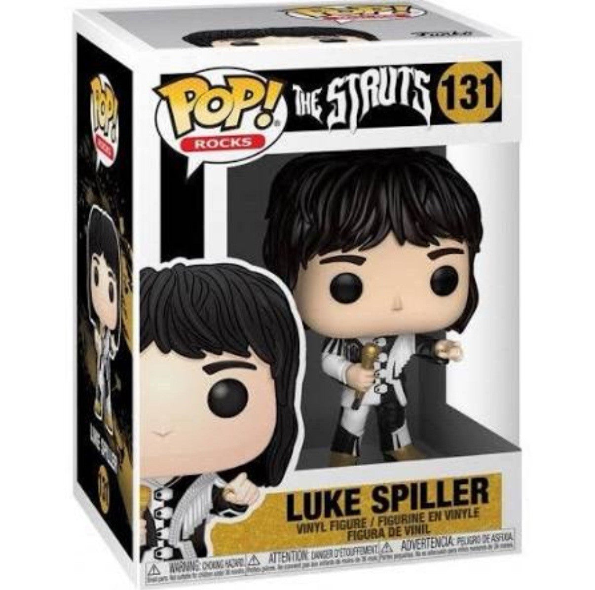 Funko Pop! Rocks The Struts Luke Spiller #131 Vinyl Figure