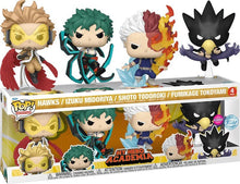 Funko Pop! My Hero Academia 4-Pack Hawks Midoriya Todoroki Tokoyami SE Exclusive