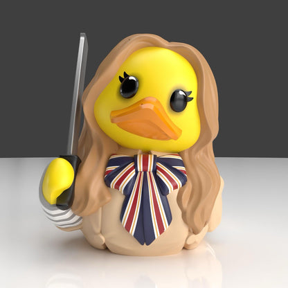 TUBBZ M3GAN Cosplaying Duck Figure – First Edition Horror Collectible