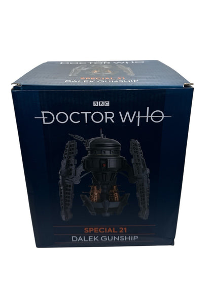 Eaglemoss Doctor Who Figurine Collection Dalek Gunship Special #21 No Mag