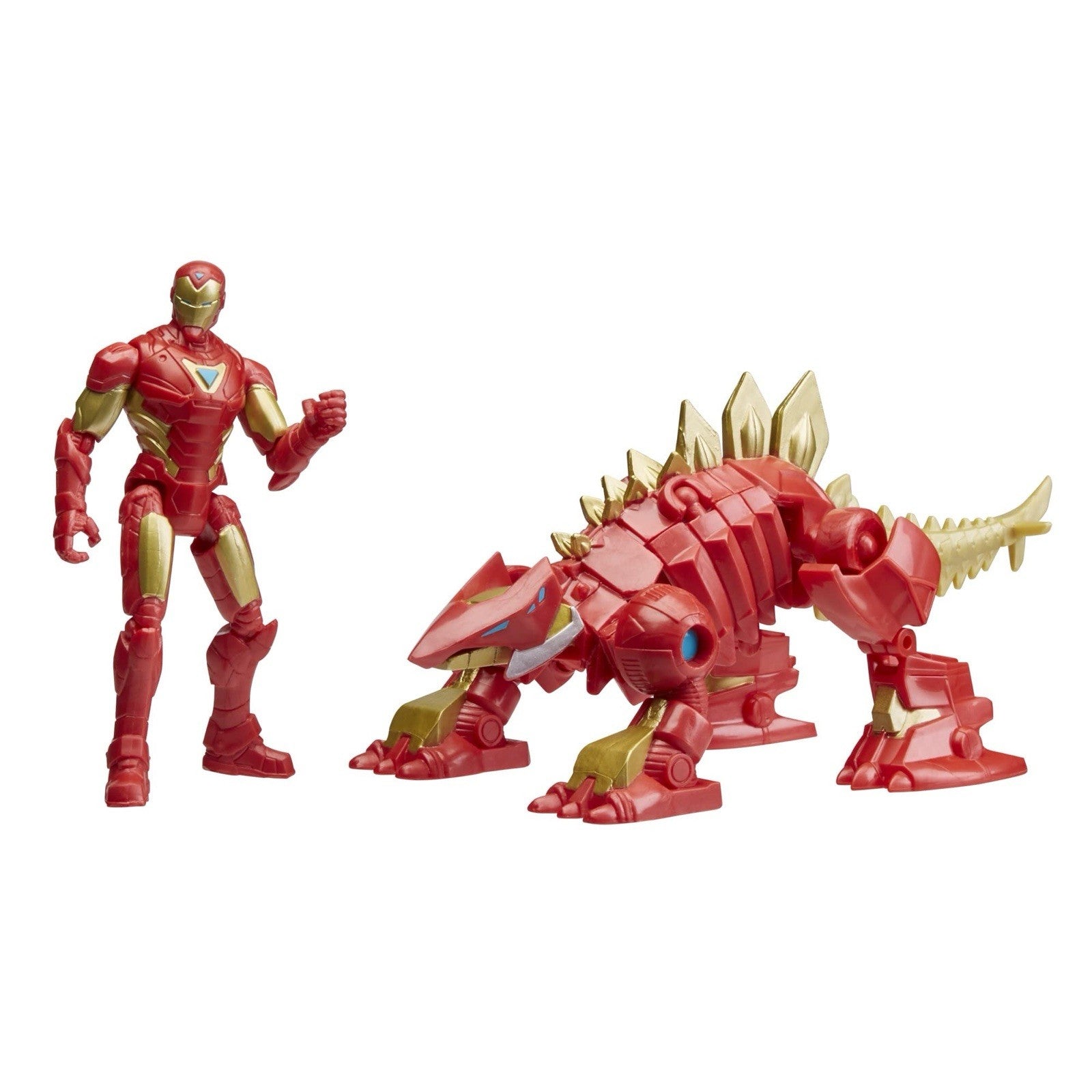 Hasbro Marvel Mech Strike Mechasaurs Iron Man & Iron Stomper Figure Set