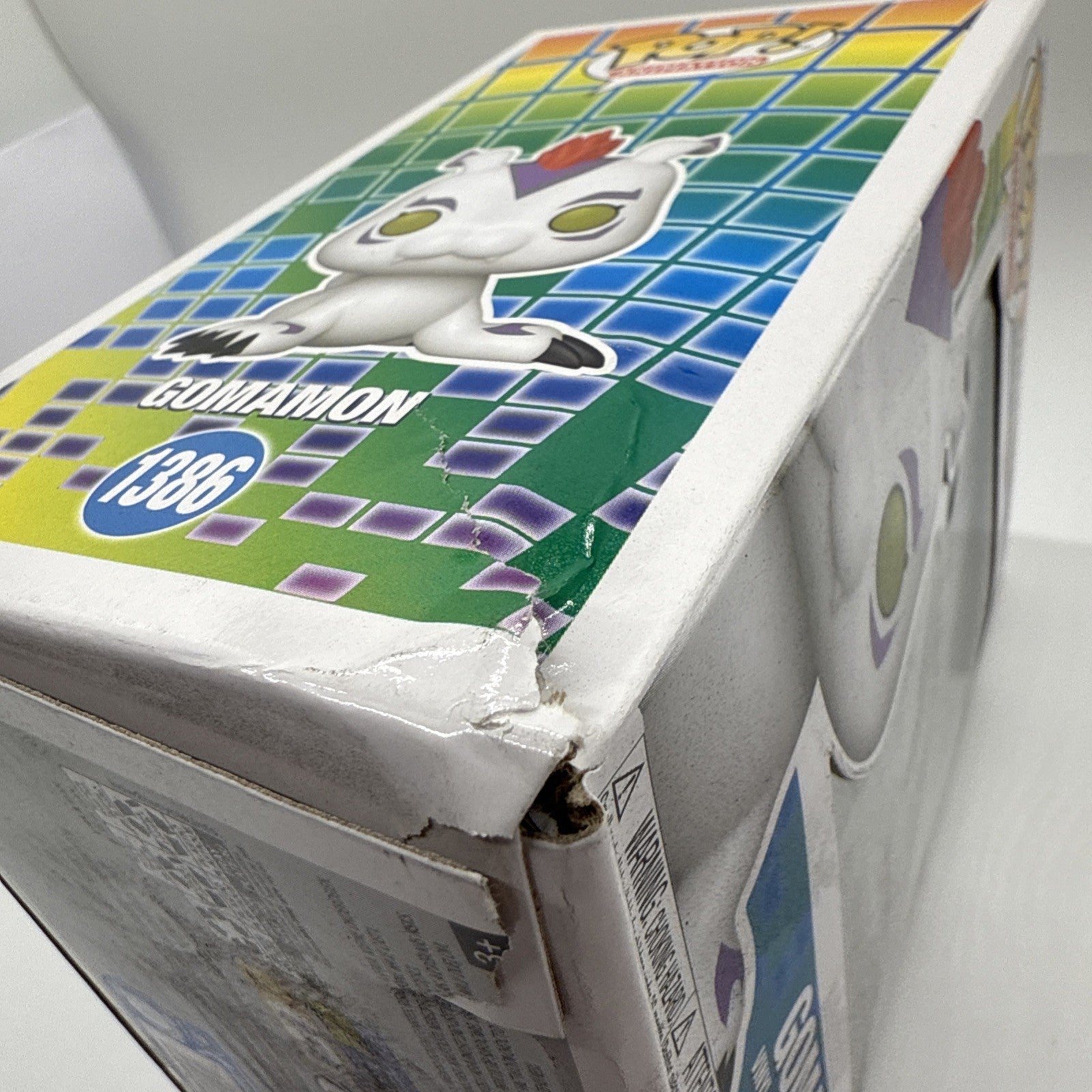 Funko Pop! Digimon Digital Monsters - Gomamon #1386 (Damaged Box)