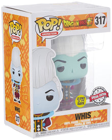 Funko Pop Dragon Ball Super Whis #317 Glow in Dark Special Edition Vinyl Figure
