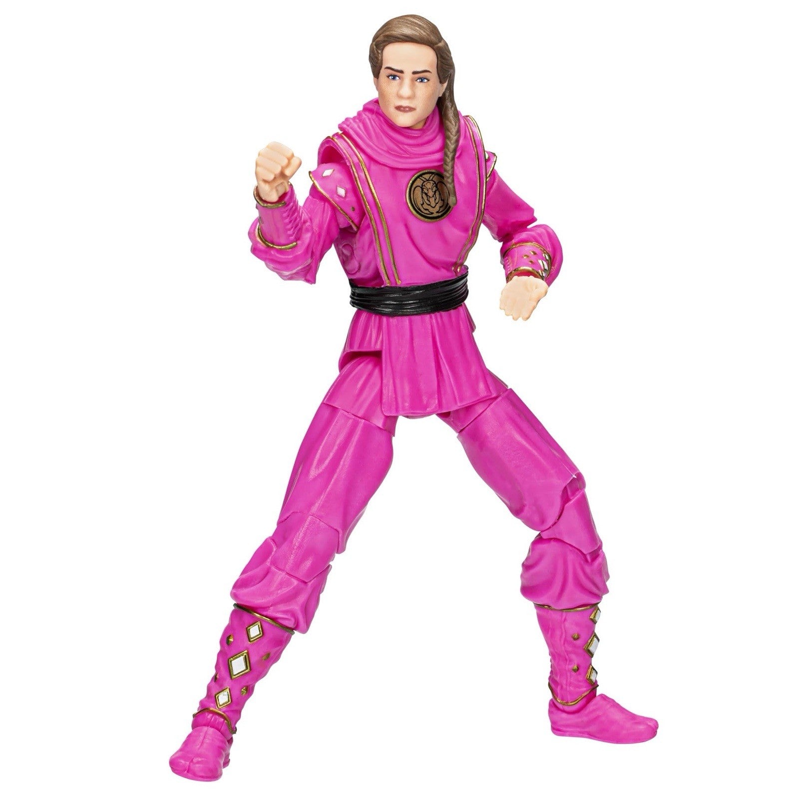 Hasbro Power Rangers x Cobra Kai Samantha LaRusso Pink Mantis Ranger Figure