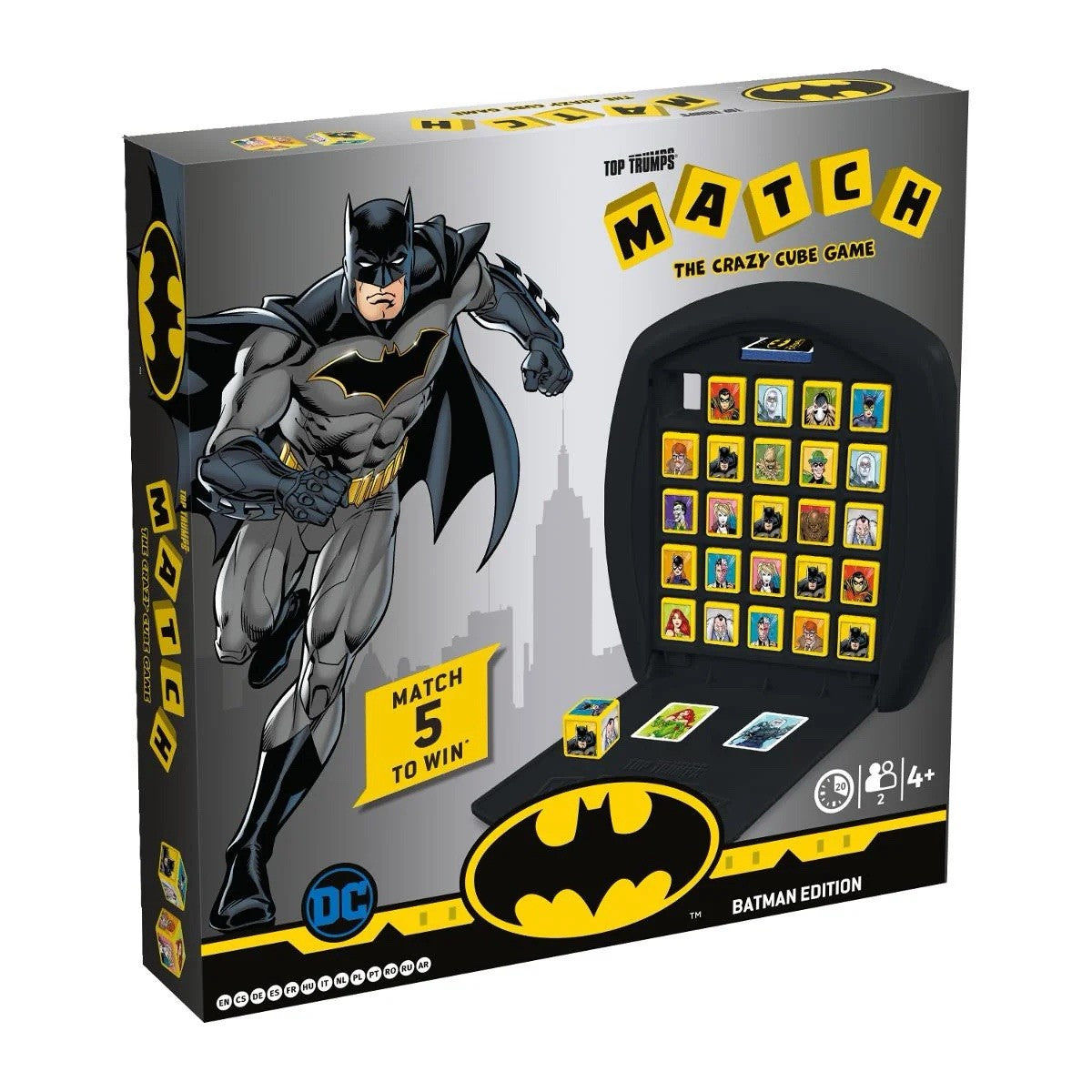 Top Trumps Match The Crazy Cube Game - DC Batman Edition