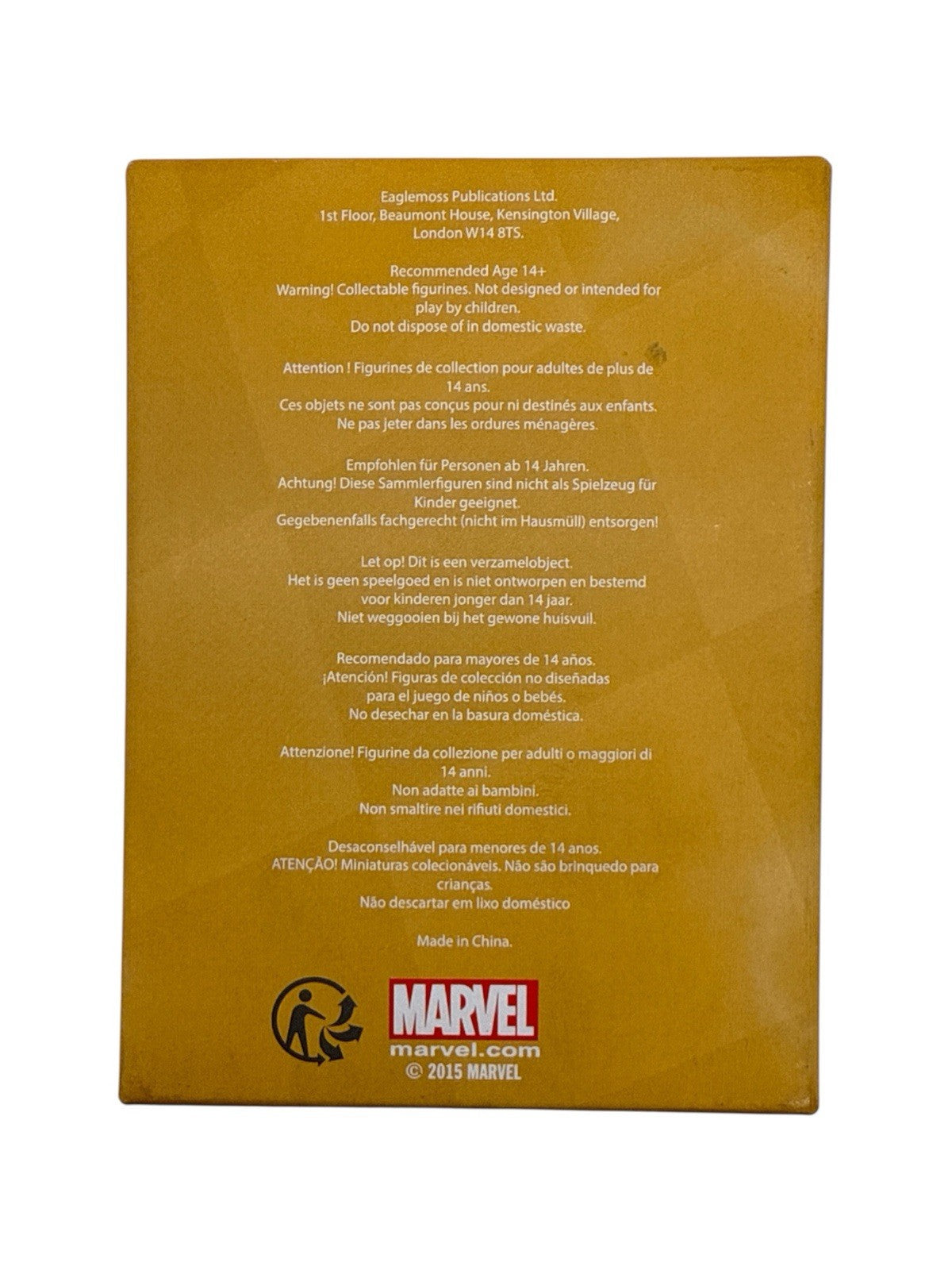 Eaglemoss Marvel Chess Collection Mr. Negative Figure (No Booklet)