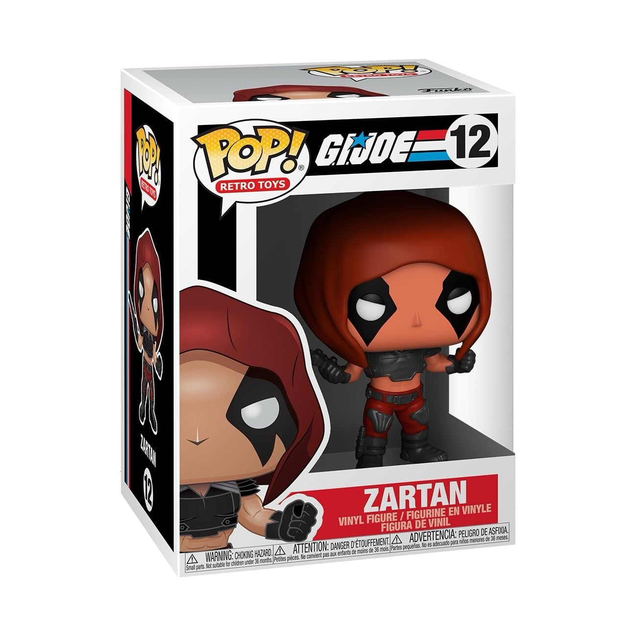 Funko Pop! Retro Toys G.I. Joe Zartan Vinyl Figure #12 – Minor Box Wear