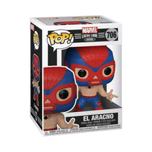Funko Pop! Marvel Lucha Libre El Aracno #706 Vinyl Bobble-Head Figure