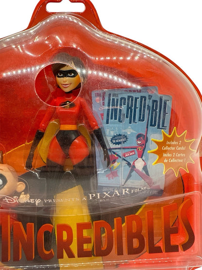 Disney The Incredibles Mrs Incredible & Jack-Jack Figure Disney Store 2004