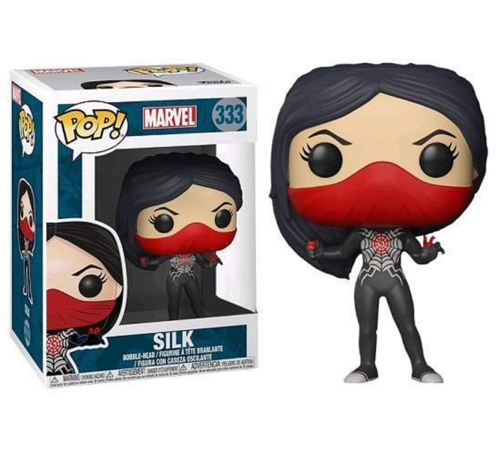 Funko Pop! Marvel Spider-Man Silk #333 Vinyl Bobble-Head Figure