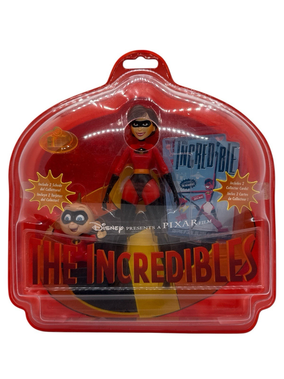 Disney The Incredibles Mrs Incredible & Jack-Jack Figure Disney Store 2004