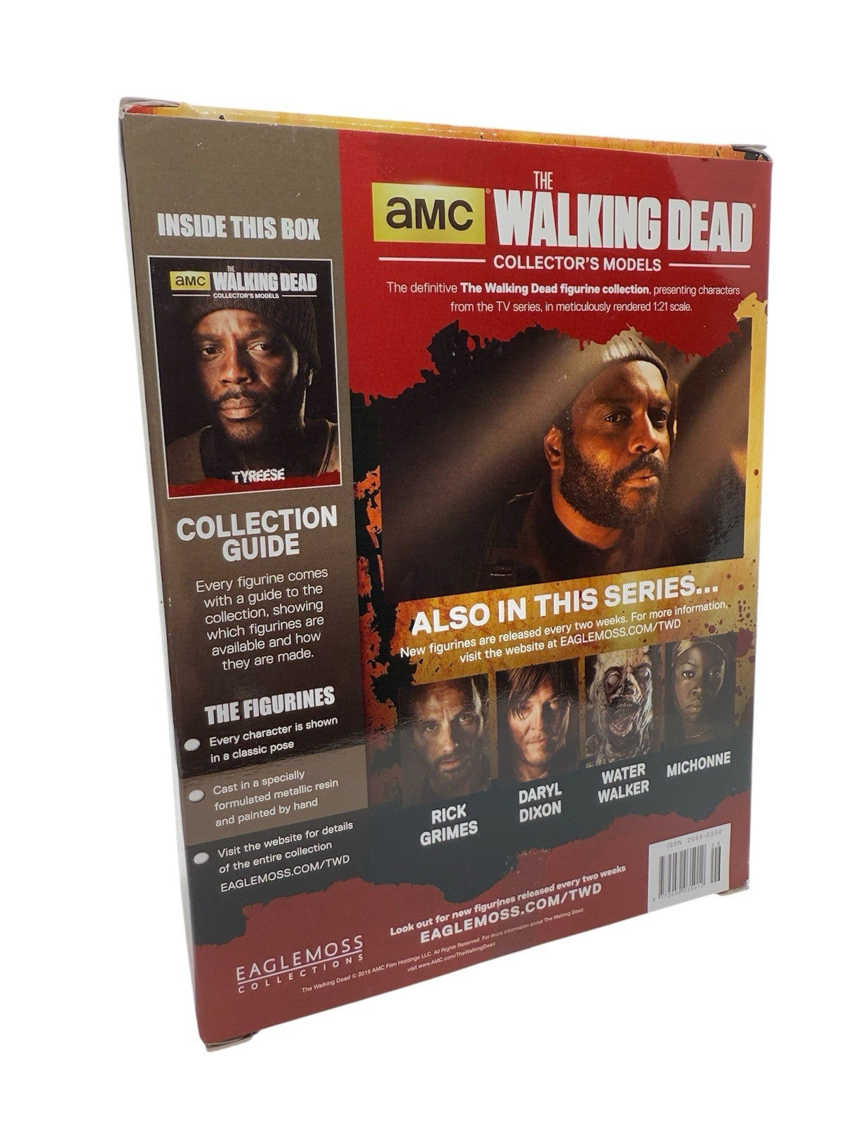 Eaglemoss The Walking Dead Collector’s Model Tyreese Figure with Magazine