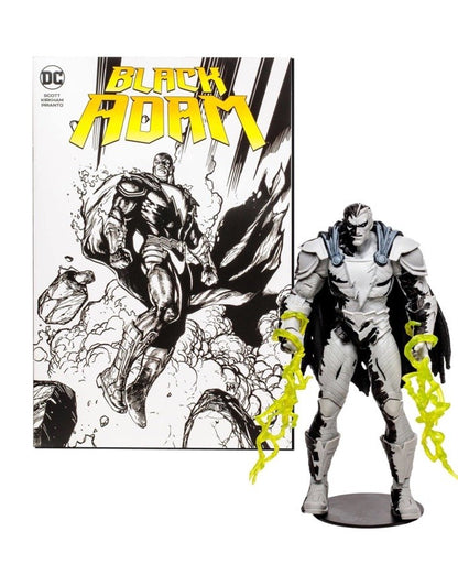 (Damaged) DC Direct Black Adam Action Figure - Exclusive Comic Book Edition