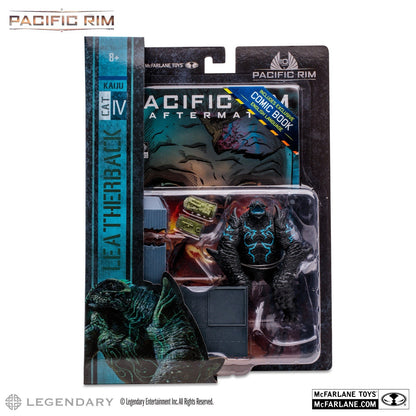 McFarlane Toys Pacific Rim Leatherback (Kaiju) Action Figure And Comic