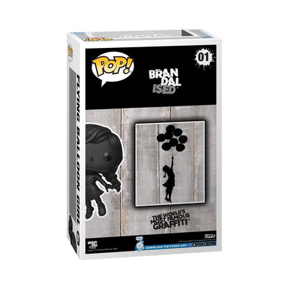 Flying Balloon Girl #01 Funko Pop – Brandalised – In Protector – Banksy Art