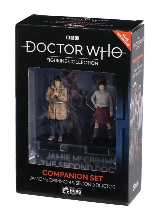 Eaglemoss Doctor Who Figurine Collection Jamie McCrimmon & Second Doctor Set