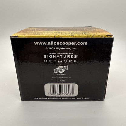 Alice Cooper School’s Out Heart Tattoo Rock Mug – Licensed Gift Boxed