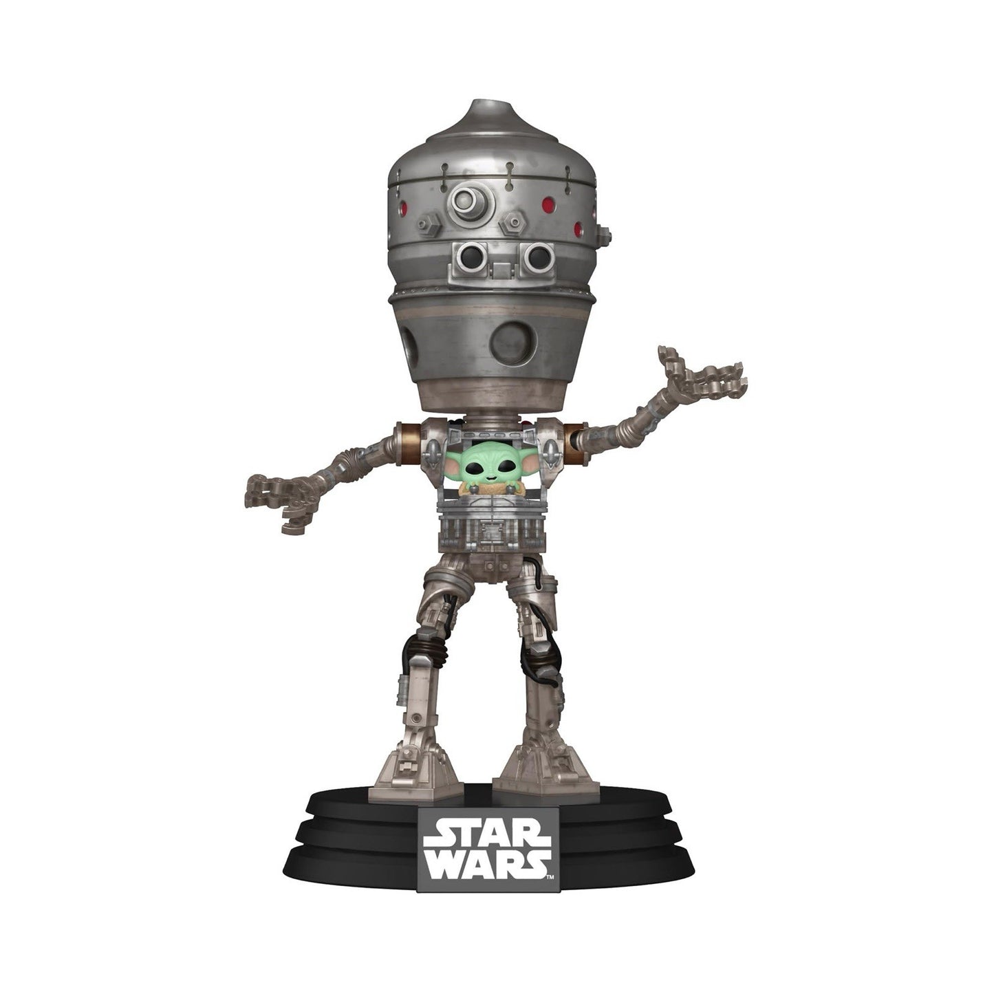Funko Pop! Deluxe - Star Wars: The Mandalorian - IG-12 With Grogu #720