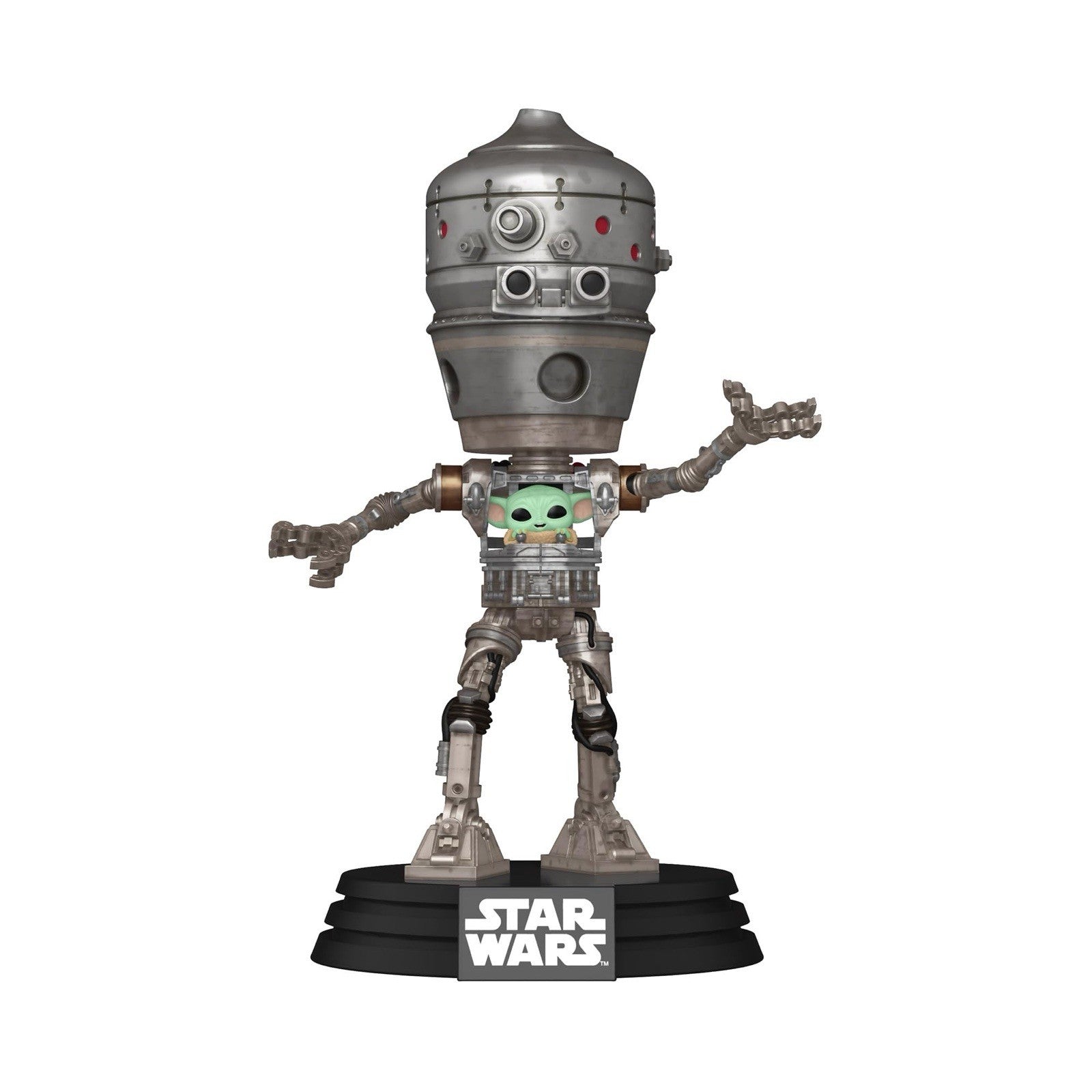 Funko Pop! Deluxe - Star Wars: The Mandalorian - IG-12 With Grogu #720