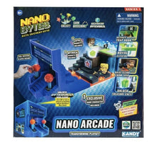 NanoBytes Micro Nano Arcade Transforming Playset Multiple Play Functions NEW