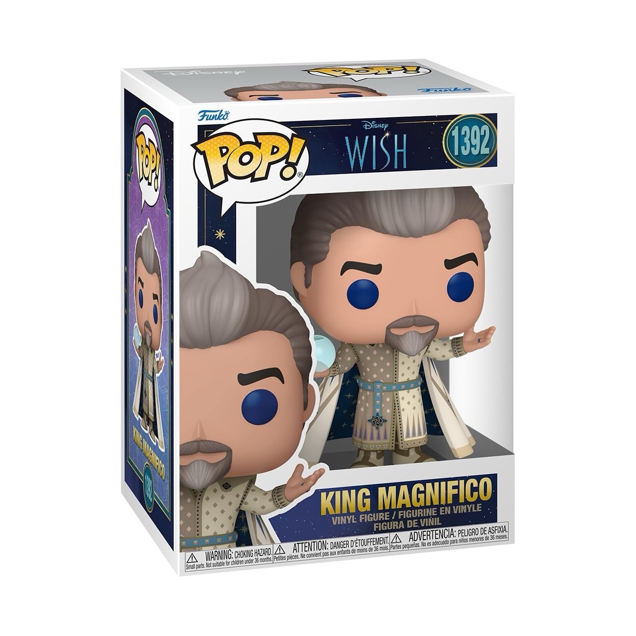 Funko Pop! Disney Wish - King Magnifico #1392 Vinyl Figure