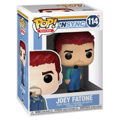 Funko Pop! Rocks NSYNC Joey Fatone #114 Vinyl Figure Collectible New