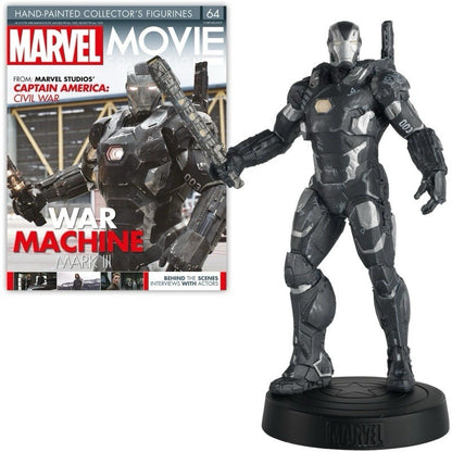 Eaglemoss Marvel Movie Collection #64 War Machine Figurine & Magazine Civil War