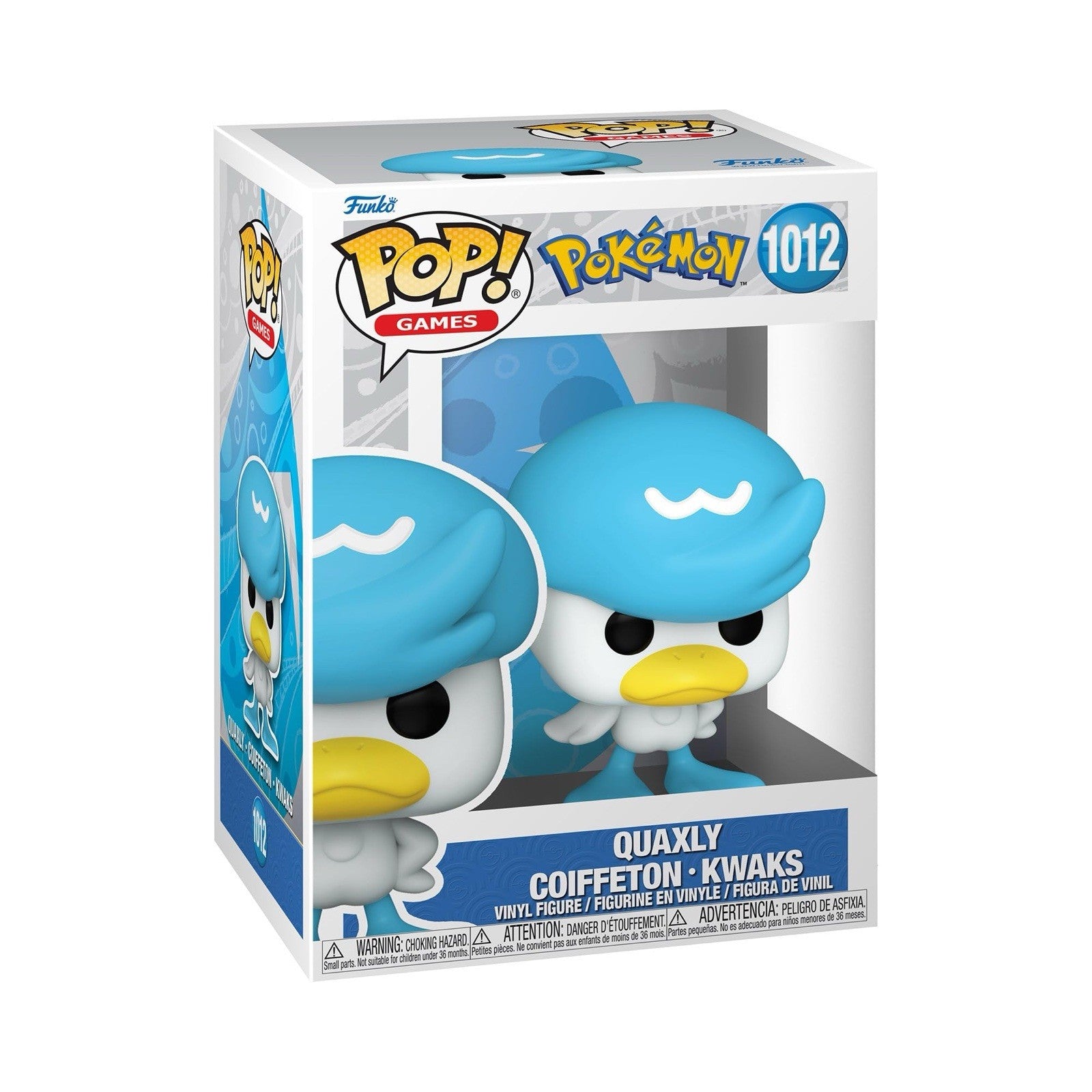 Funko Pop! Games Pokémon #1012 Quaxly Vinyl Figure