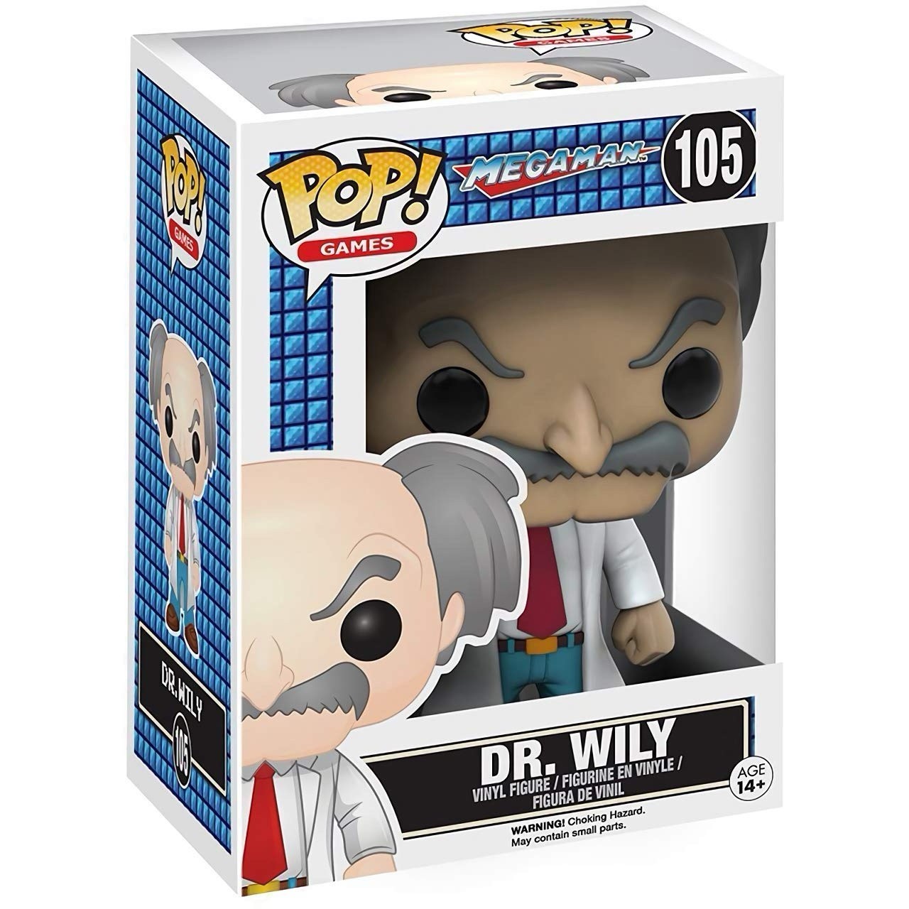 Funko Pop! Games Mega Man Dr. Wily Vinyl Figure #105