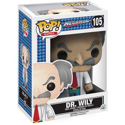 Funko Pop! Games Mega Man Dr. Wily Vinyl Figure #105