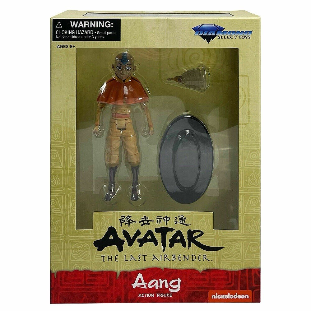 Avatar The Last Airbender Aang Action Figure – Diamond Select Toys Nickelodeon