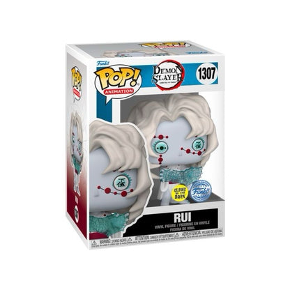 Funko POP! Tee & Vinyl Demon Slayer Rui Glow in the Dark #1307 - Choose Size
