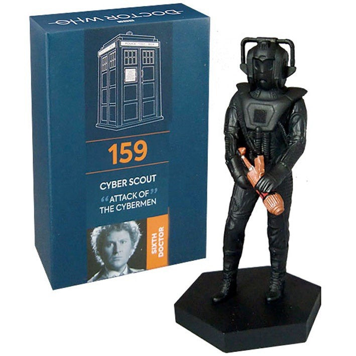 Eaglemoss Doctor Who Figurine Collection Cyber Scout #159 w/ Magazine