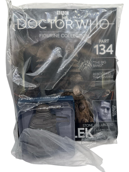 Eaglemoss Doctor Who Figurine Collection #134 Stone Dalek w/ Magazine