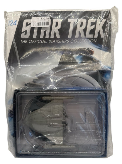 Eaglemoss Star Trek Official Starships Collection #124 S.S. Emmette & Magazine