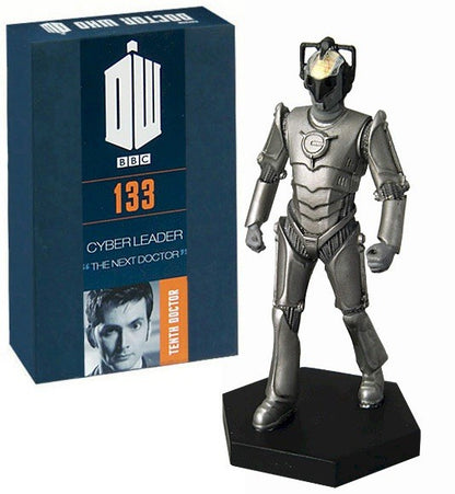 Eaglemoss Doctor Who Figurine Collection #133 Cyber Leader w/ Magazine