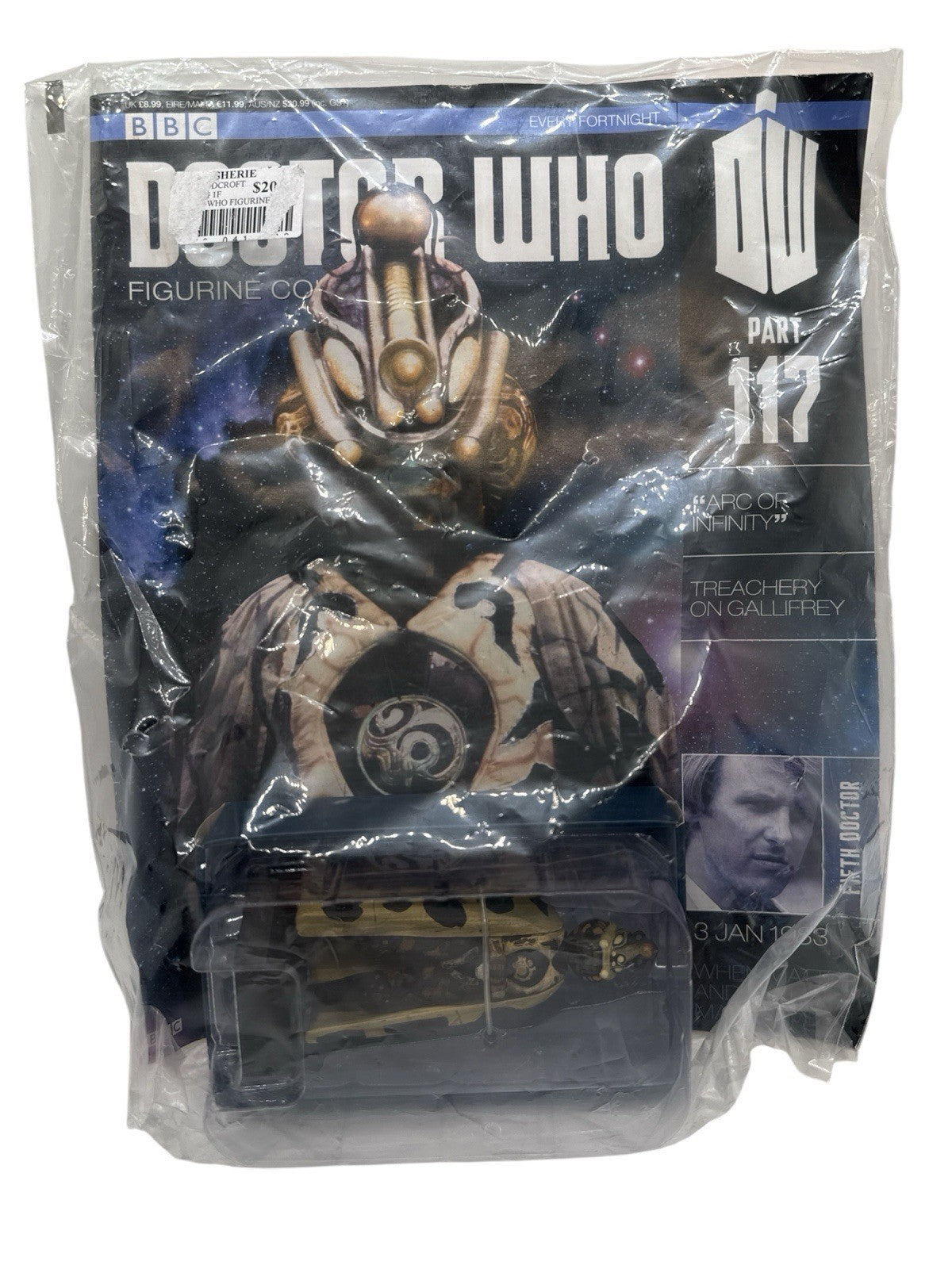 Eaglemoss Doctor Who Figurine Collection #117 Omega w/ Magazine