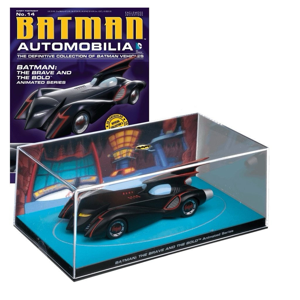 Eaglemoss Batman Automobilia Batmobile Brave and the Bold Animated Series w/ Mag