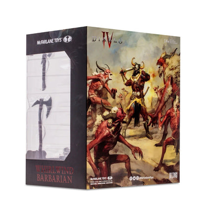 McFarlane Toys Diablo IV Whirlwind Barbarian Action Figure Epic Series
