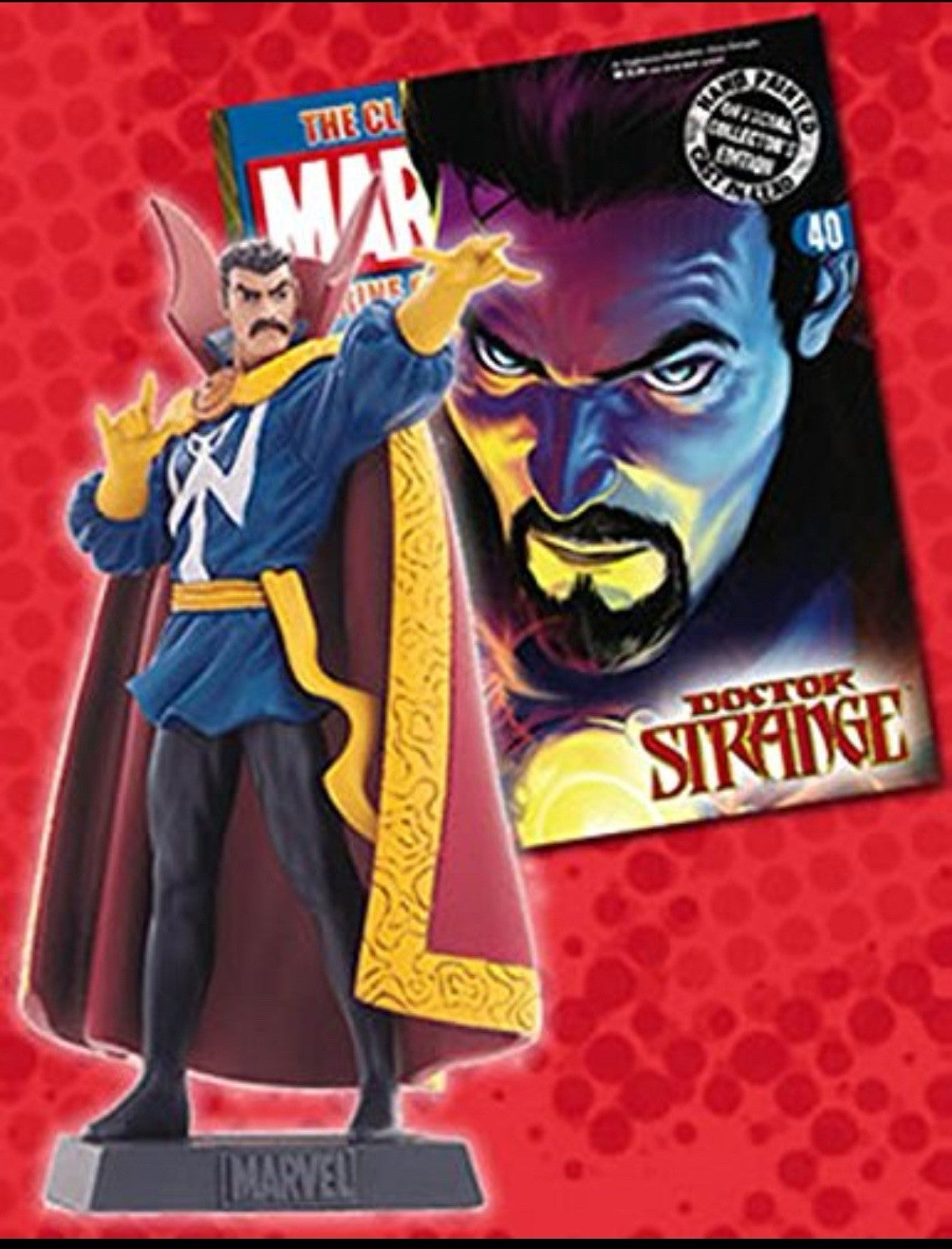 Eaglemoss Marvel Figurine Collection Nº 40 Doctor Strange Figure & Booklet