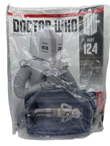 Eaglemoss Doctor Who Figurine Collection #124 White Robot w/ Magazine