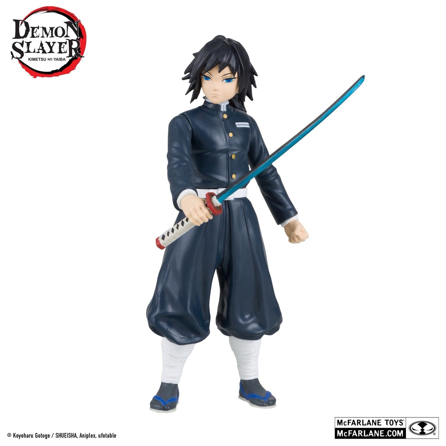 McFarlane Toys Demon Slayer Giyu Tomioka 5in Action Figure Anime Series