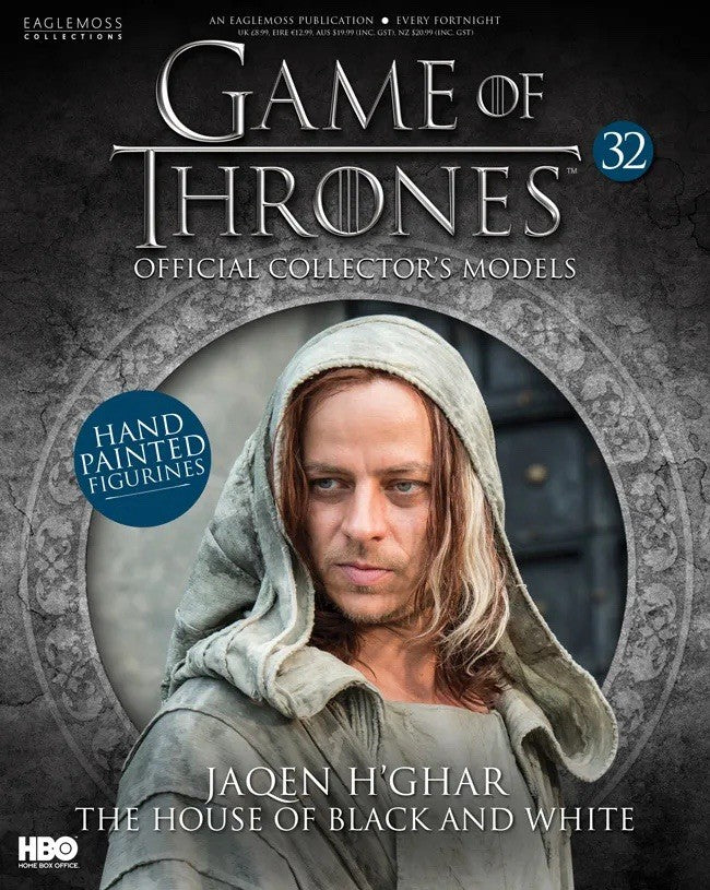 Eaglemoss Game of Thrones Jaqen H’ghar Figurine with Collector’s Magazine 32