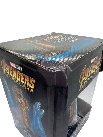 Marvel Avengers Infinity War Thanos Infinity Gauntlet Fig HC Museum (Box Damage)
