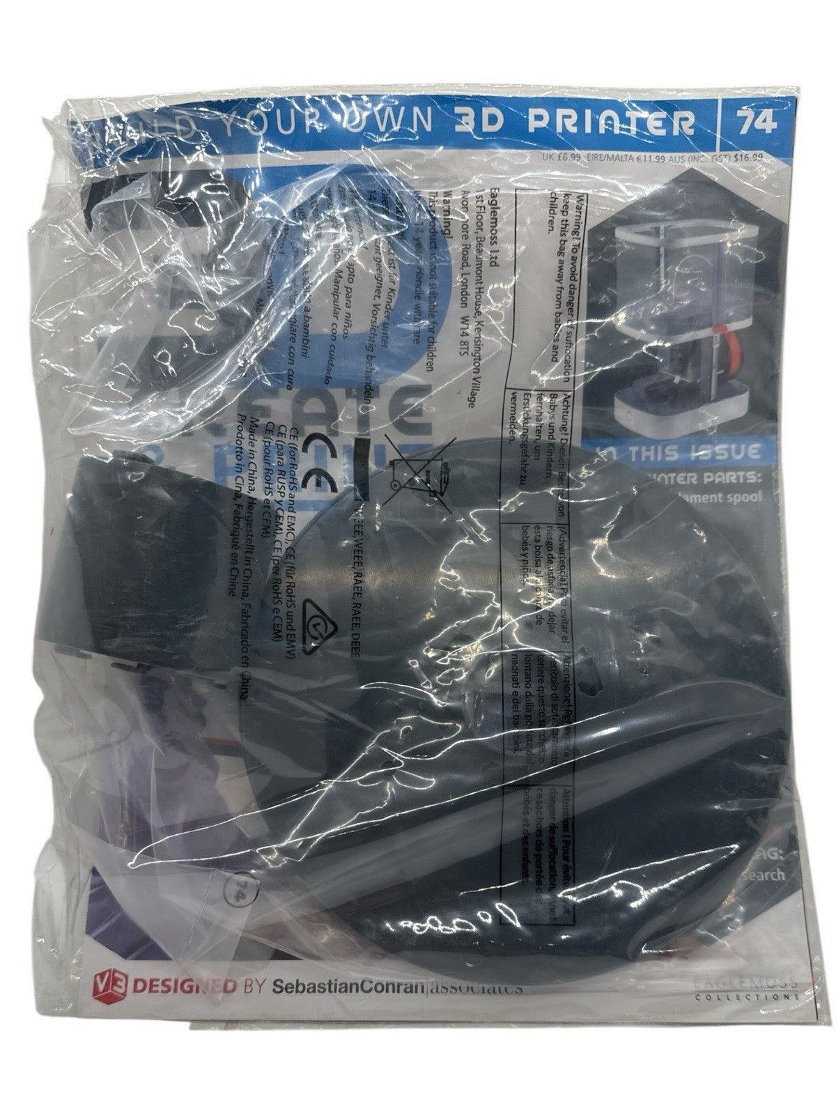 Eaglemoss Build a 3D Printer – Issue 74 with Parts & Magazine