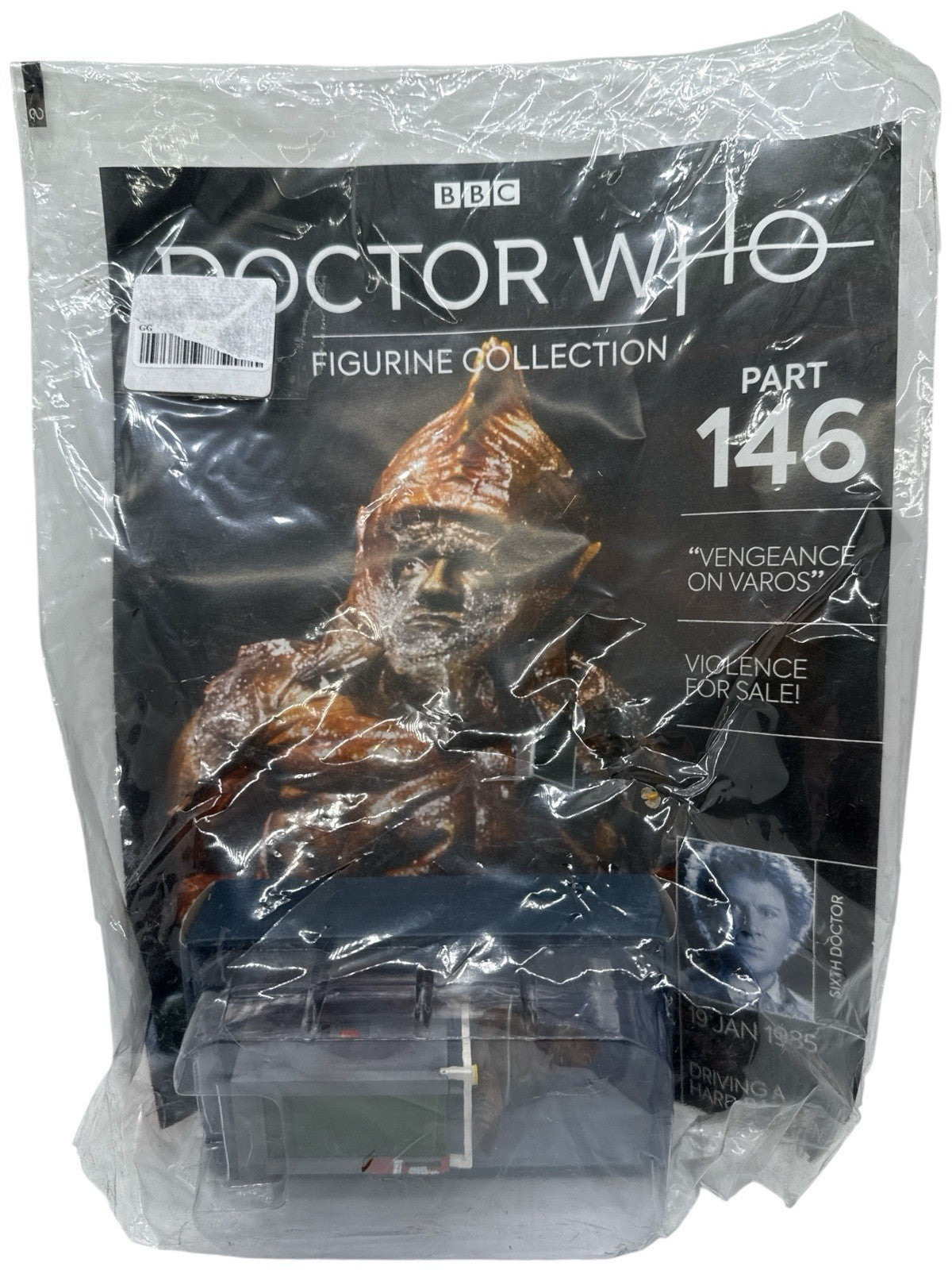 Eaglemoss Doctor Who Figurine Collection #146 Sil w/ Magazine